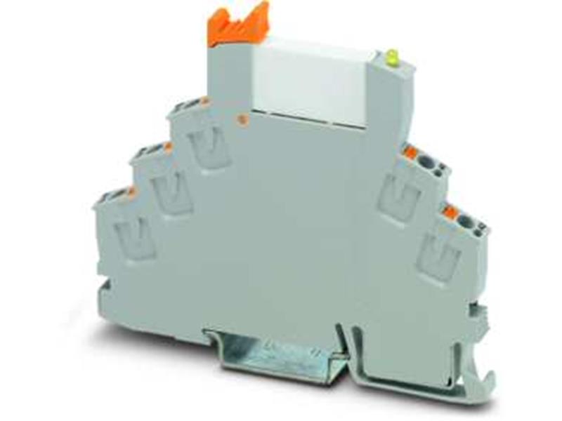 1St. Phoenix RIF-0-RPT-24DC/21 Vormontiertes Relaismodul mit Push-in-Anschluss bestehend aus: Relaissockel mit A