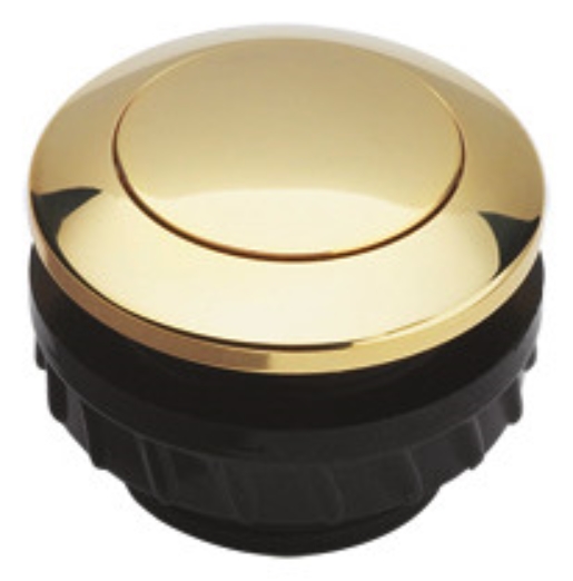 1St. Grothe PROTACT 140 GO Klingeltaster, Messing vergoldet