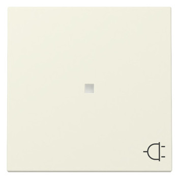 1St. Gira 329101 Wippe Kontrollfenster + Symbol Steckd. System 55 cremeweiß glänzend