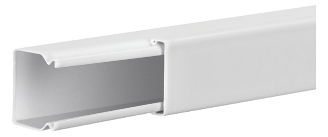 2m Hager LFS2002009016 LF-Kanal aus Stahl LFS 20x20mm verkehrsweiß