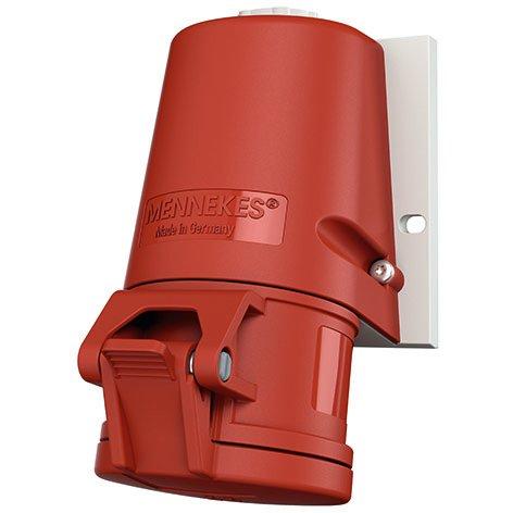 1St. Mennekes 31 Wanddose TwinCONTACT 16A5p6h400V IP44...