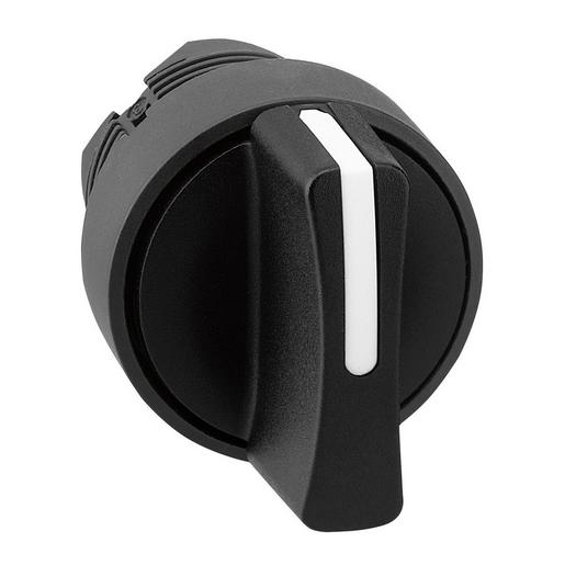 1St. Schneider Electric ZB5AD5 Frontelement Wahlschalter, 3 Stellungen, Ø 22, schwarz