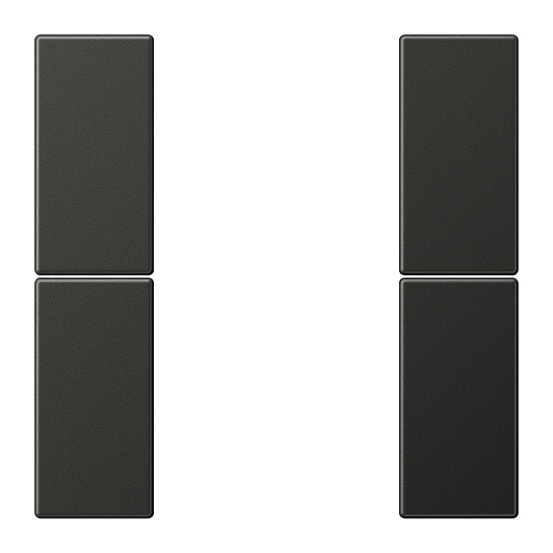 1St. Jung AL2502TSAAN Tastensatz 2fach komplett AL 2502 TSA AN