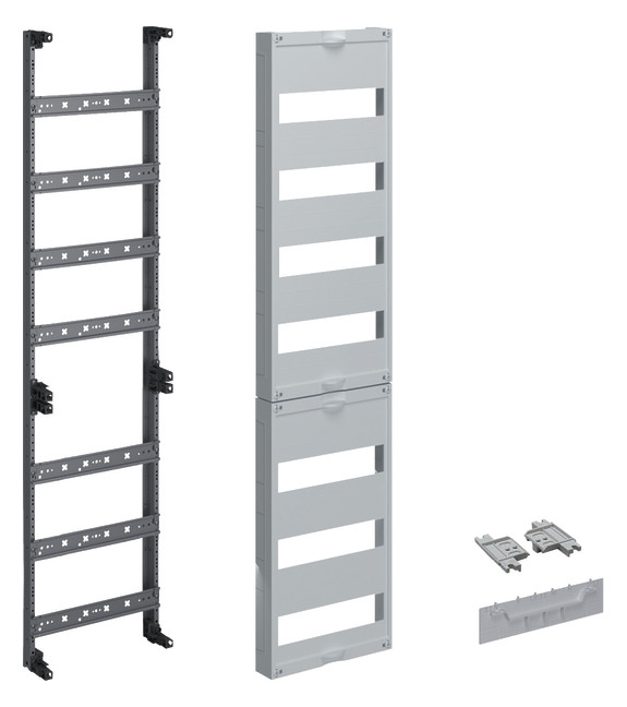 1St. Hager ZU37RK Verteilerfeld 7-reihig o.Klemmen