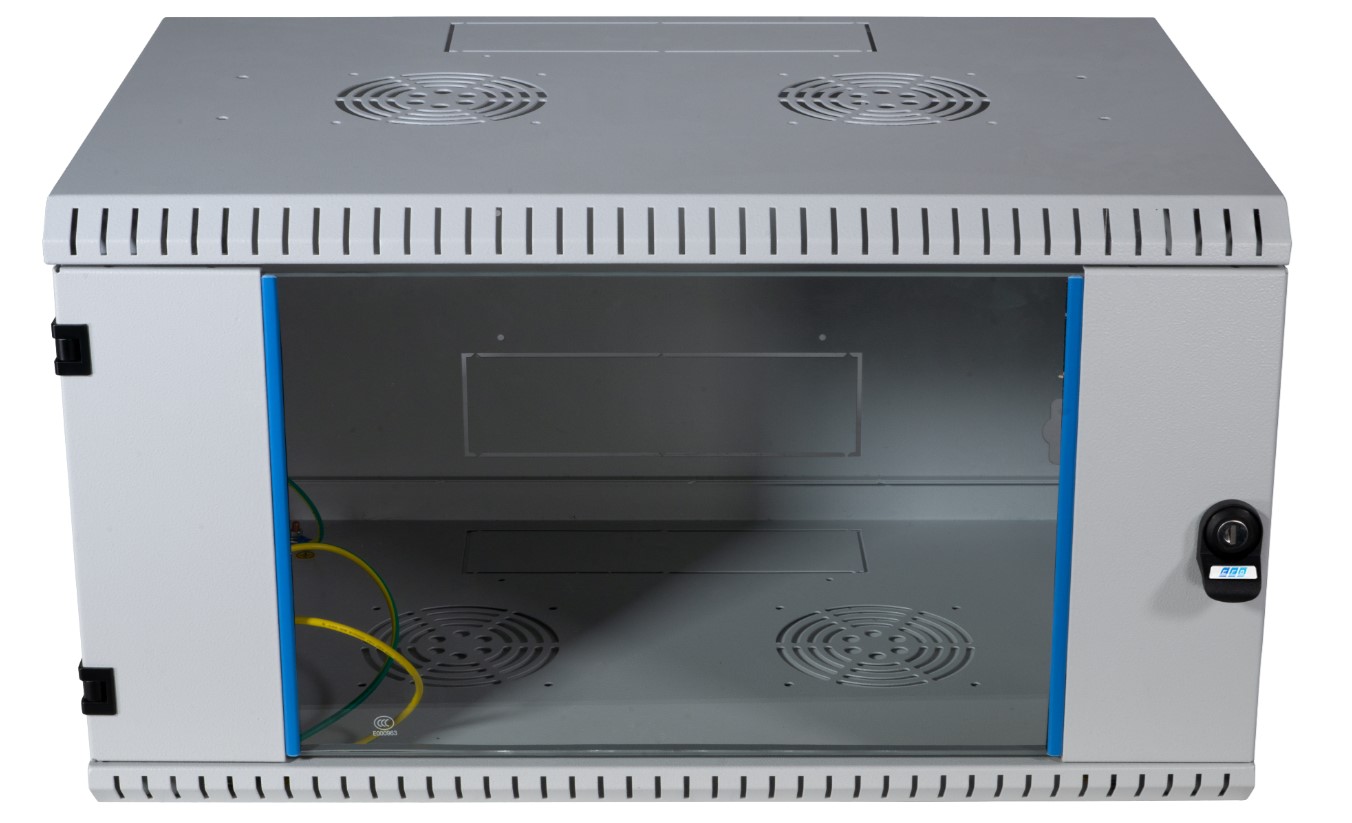 1St. EFB 691706VGR.40 19 Wandgehäuse 6HE, fest, 1-teilig, RAL