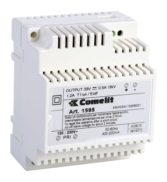 1St. Comelit 1595 Ikall Netzgerät 33V DC für Türstation