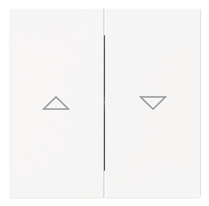 1St. Busch-Jaeger 1785 JA-44M Wippe Jalousie mit Aufdruck Pfeil auf/ab