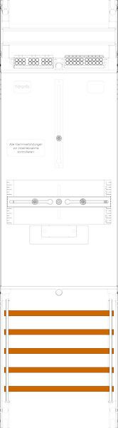 1St. F-Tronic Z14 Zählerfeld Z14, 1-feldrig, H=900mm, 1-3.HZ 7140169