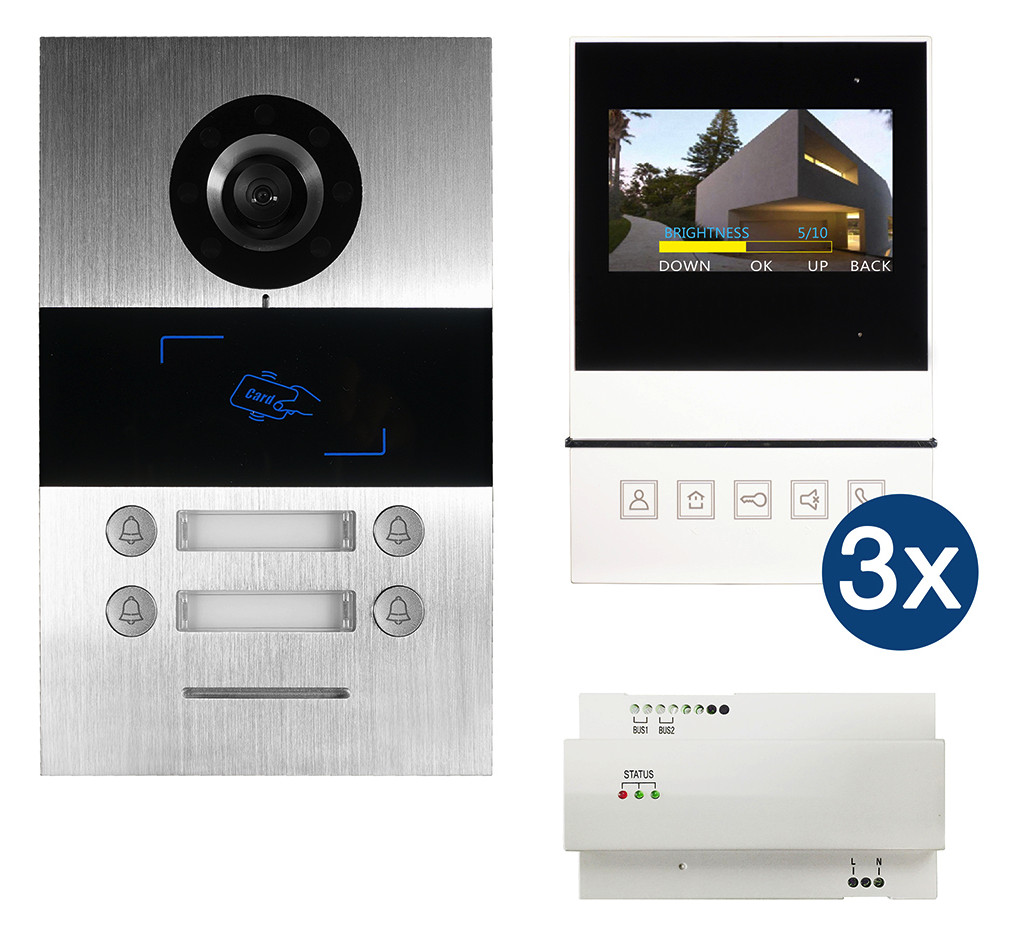 1St. HHG Villa UP Set 3 B Villa UP Set 3 B Dreifamilien-SetVideoUP