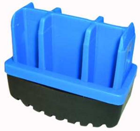 1St. Protec.class PLEF Leiternersatzfuss 5,4x2,2 cm Gummi