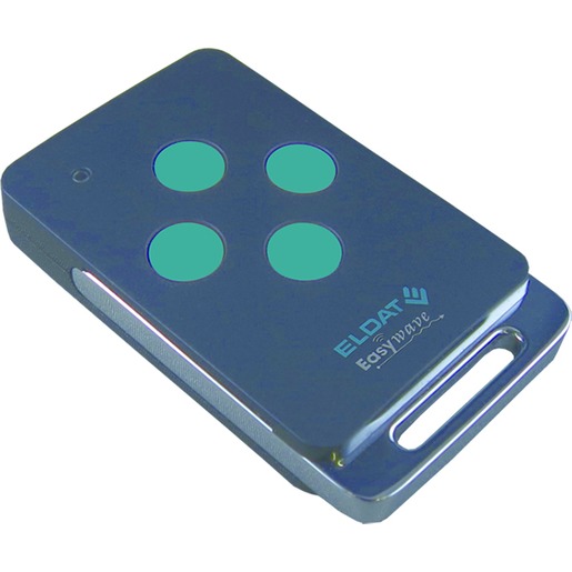 1St. Eldat RT42E5004-01-21K Handsender Easywave 868 MHz 4-Kanal sw/Spange chrom