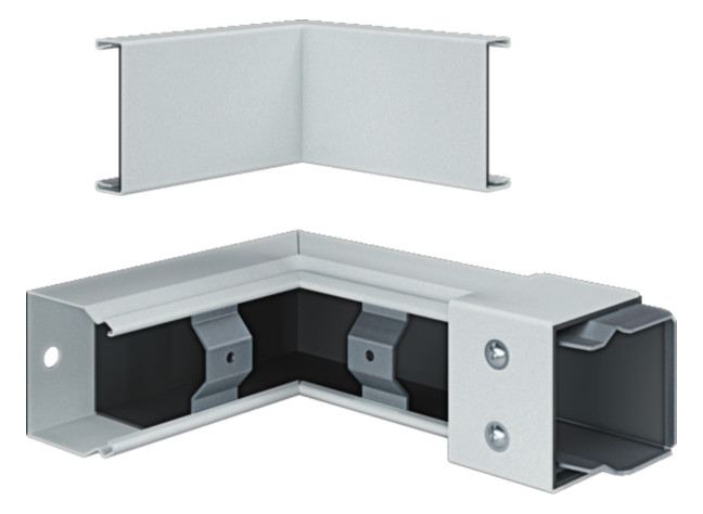 1St. HAGER FWKP6006049016 Inneneck FWK-Plus 60x60 weiß