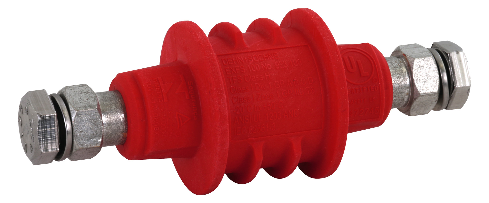 1St. Dehn 923100 Trennfunkenstrecke für Ex-Bereich mit Anschluss-Gewindeschrauben M10 EXFS 100 1St. Dehn 923100 Trennfunkenstrecke für Ex-Bereich mit Anschluss-Gewindeschrauben M10 EXFS 100