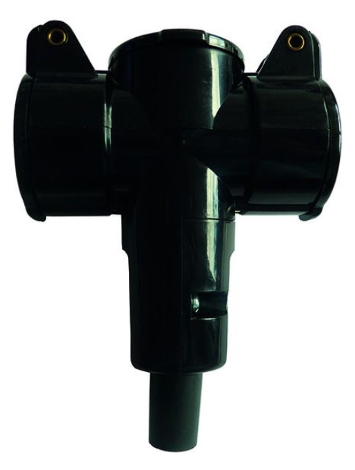 1St. Protec.class PT3WK Thermoplast 3-Wege-Kupplung sw