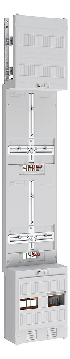 1St. ABN Z19720 Zählerplatz 3Pkt 2Z mit Klemmstein/Kanal 1St. ABN Z19720 Zählerplatz 3Pkt 2Z mit Klemmstein/Kanal