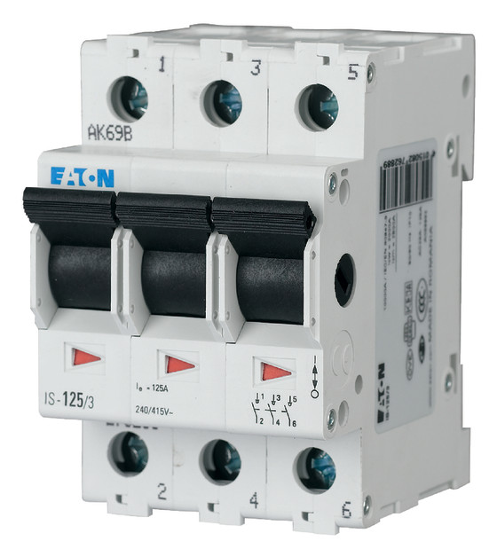 1St. Eaton 276284 IS-100/3 Hauptschalter, 3p, 400V, 100A...