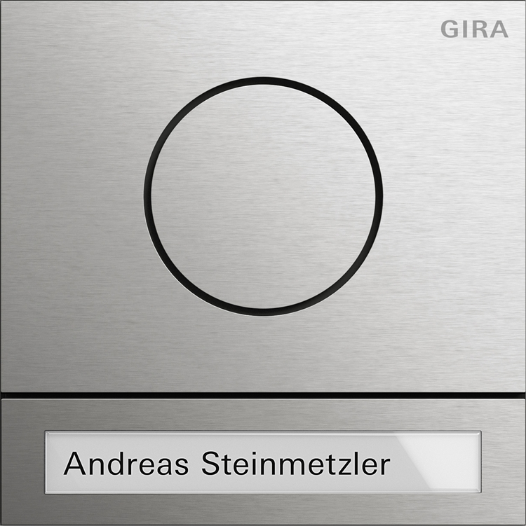 1St. Gira 5565914 Türstationsmodul System 106 Edelstahl V4A