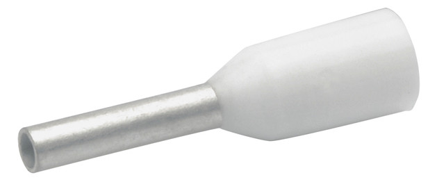 100St. Klauke 1696 Aderendhülsen isoliert, DIN 46228 Teil 4, 0,5 mm², 11mm Länge