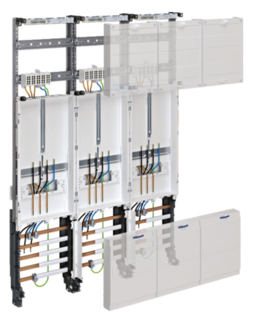 1St. Hager ZL32P4K KF, universZ, 1050mm, 3ZP,3-feld