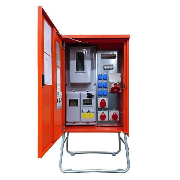 1St. Walther Anschlussverteiler WAV0170R1 44kVA Zählerpl.2 RCDs Typ B 9 LS 4