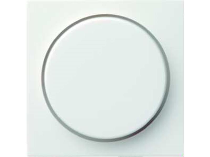 1St. Gira 065003 Abdeckung Drehdimmer System 55 Reinweiß glänzend