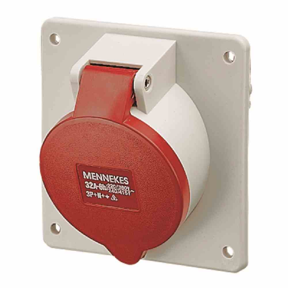 1St. Mennekes 20147A Anbaudose fl_ 110 X 106, 32A, 5-polig, 6H400V...