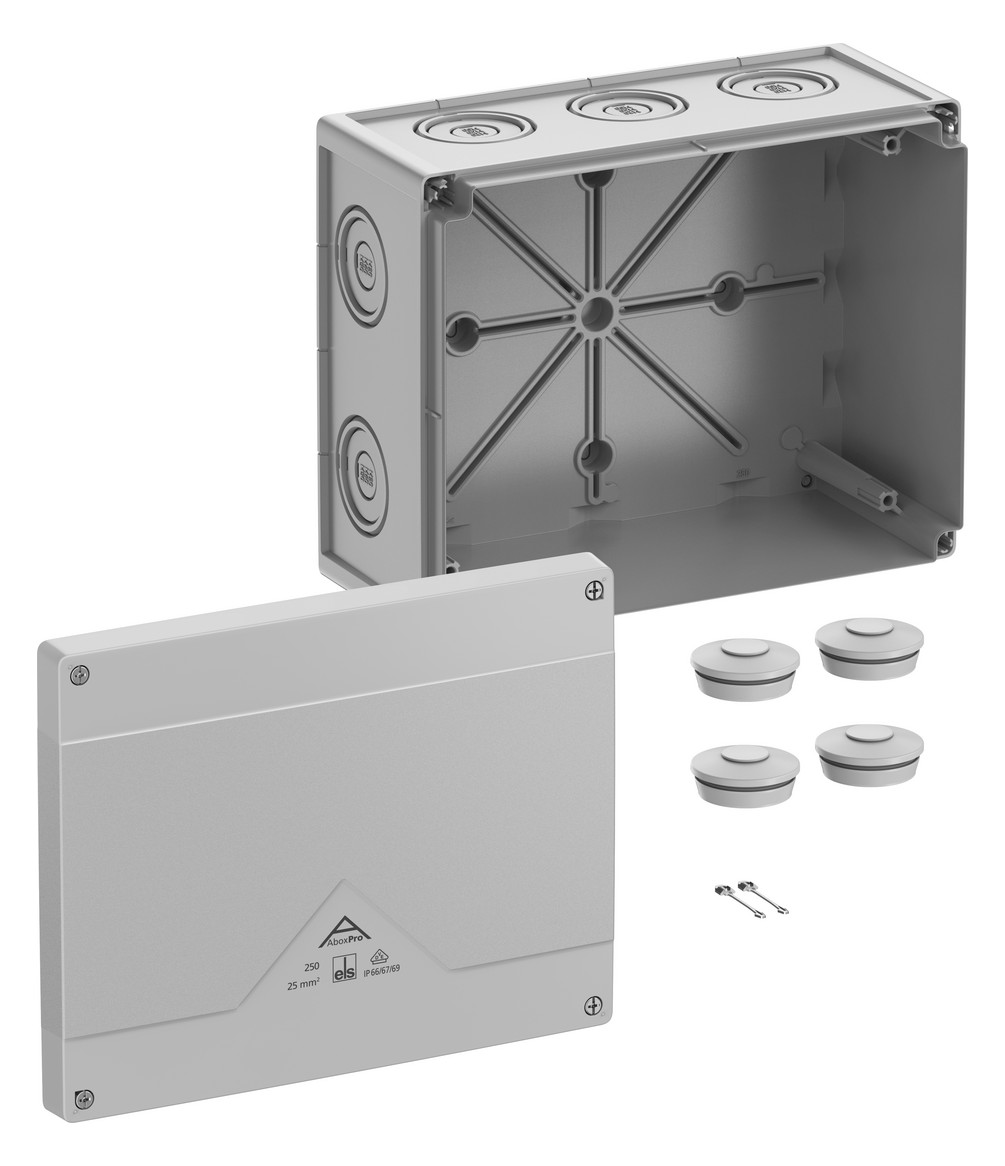 1St. Spelsberg Abox Pro 250-L Abzweigkasten, Schutzart IP66/IP67/IP69