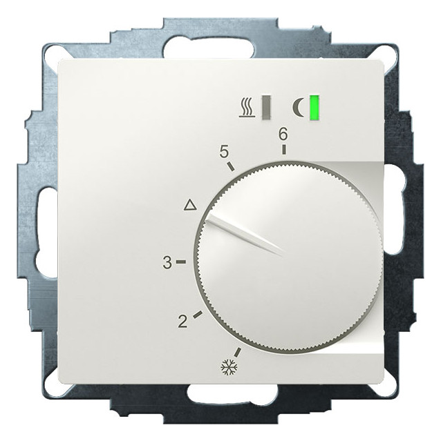 1St. EBERLE UTE 2500-RAL9010-G-5 Raumtemperaturregler UP 230V