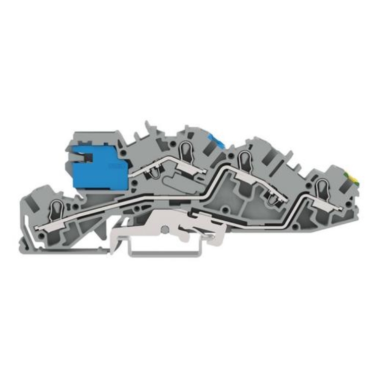 1St. Wago 2005-7641 Installationsetagenklemme mit N-Trennschlitten