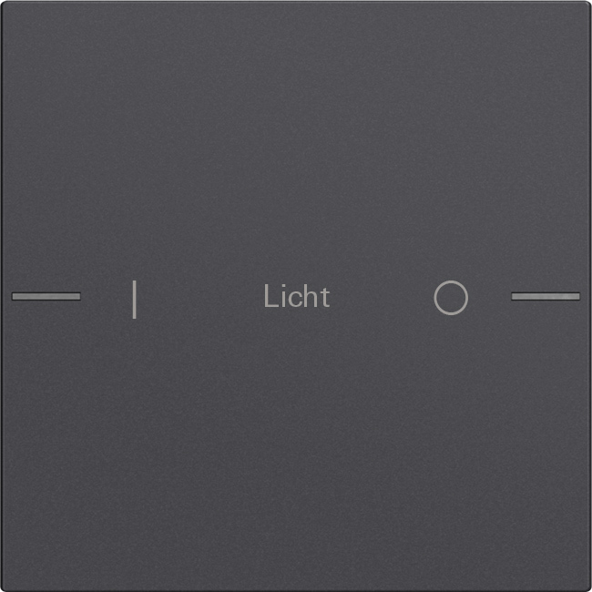 1St. Gira 576128 Wippenset 1fach individuell für Tastsensor 4, Anthrazit