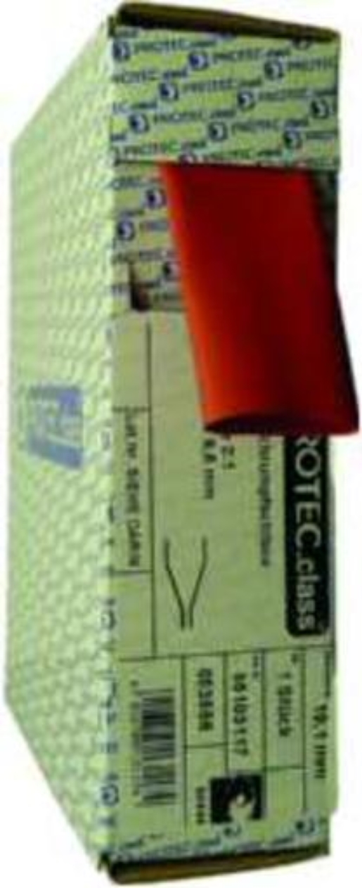10m Protec.class PSB-RT95 Schrumpfschlbox 9,5mm rot 10m