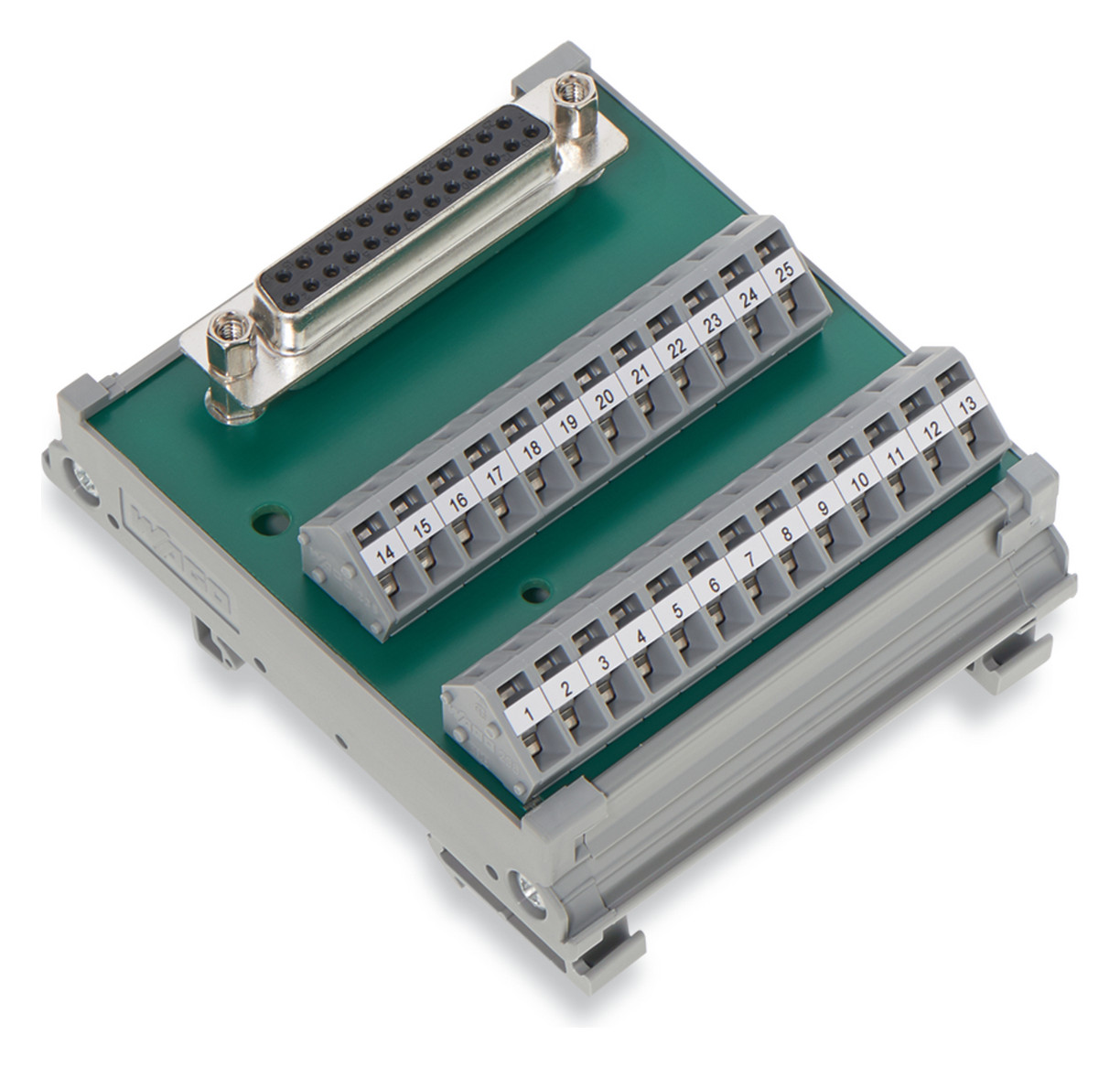 100St. WAGO 289-555 Übergabemodul Sub-Min-D Buchsenleiste