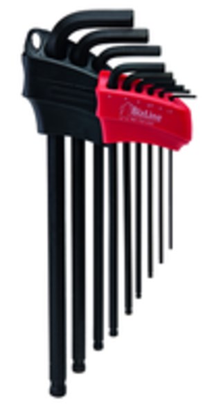 1St. Bizline BIZ 700230 9 - tlg. Kugel Innensechskantschlüsselsatz BIZ700230 1St. Bizline BIZ 700230 9 - tlg. Kugel Innensechskantschlüsselsatz BIZ700230