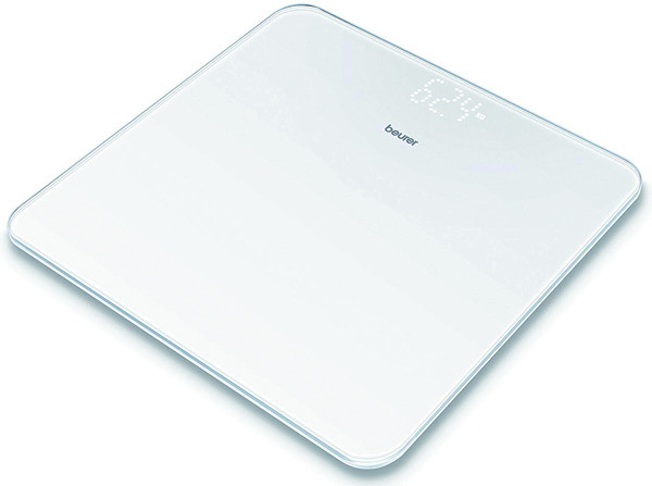 1St. BEURER GS 225 White Glaswaagen,Inhalt:1Stück