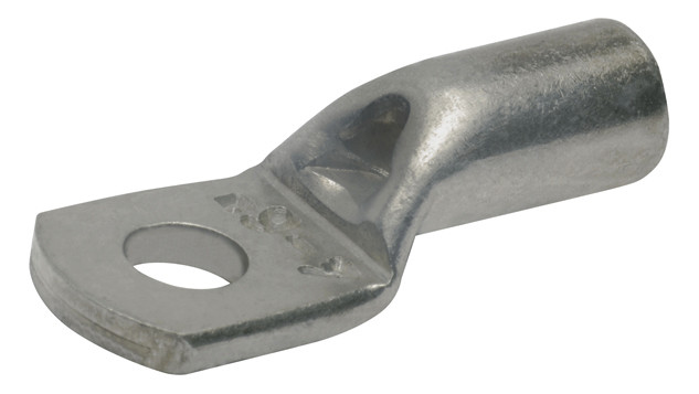 100St. Klauke 95R5 Rohrkabelschuh mit Sichtloch, 6 mm², M5, Cu verzinnt