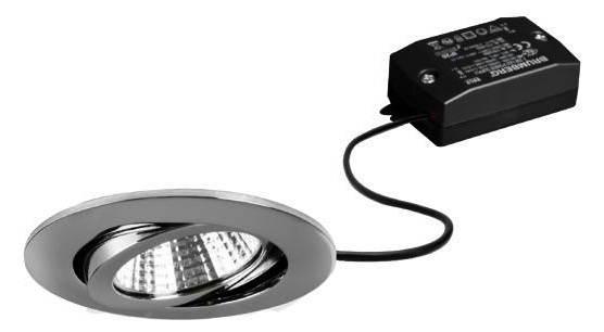 1St.Brumberg 38363023 LED-Einbaustrahler 230 V AC, 50 Hz, 6 W 1St.Brumberg 38363023 LED-Einbaustrahler 230 V AC, 50 Hz, 6 W