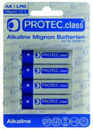 1St. Protec.class PBAT AA Mignon Batterien 4er Blister