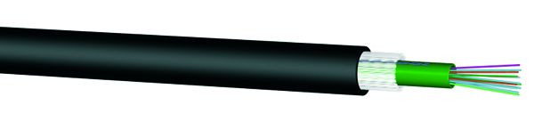 1m Draka UCFibre O CT D DA PE 1.5kN 8 SM2D LWL Außenkabel Singelmode mit zentraler