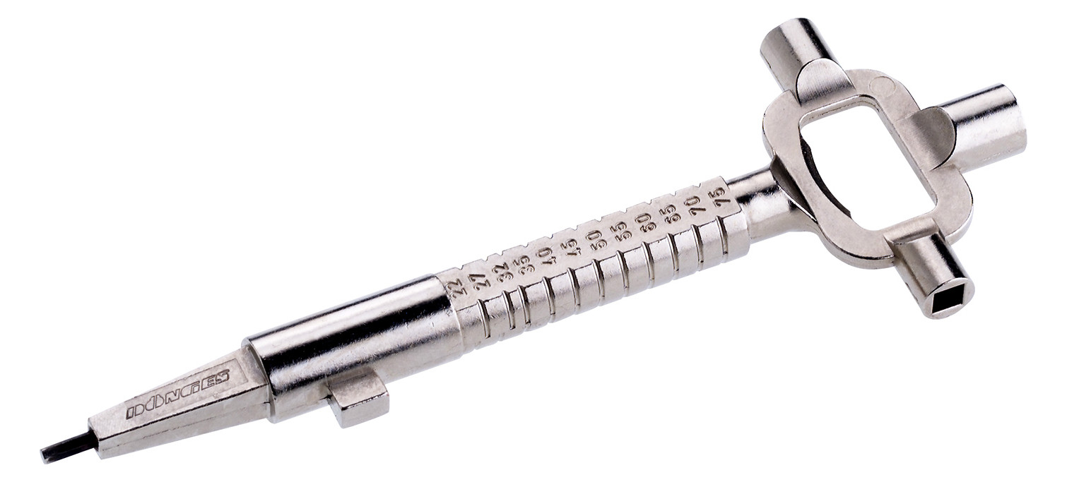 1St. Cimco 112890 NeuBauten-Schlüssel Innenvierkant