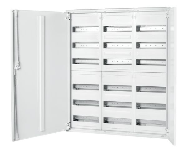 1St. F-Tronic VS3-6 Verteilerschrank VS3-6, 3-feldrig, 6r, 950x800x210mm 7110242