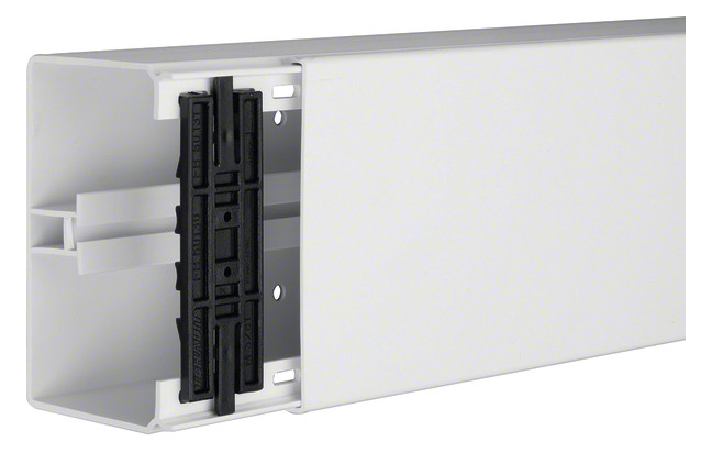 16m Hager FB8013009016 Leitungsführungskanal mit Geräte/Trennwandeinbauoption PVC FB 80x130mm vweiß