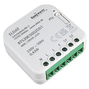 1St. ELDAT RTS39E5002D01-K Unterputz-Sender Easywave 868 MHz