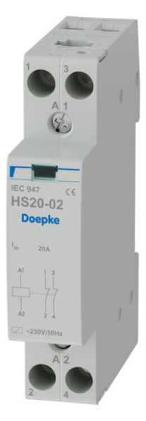 1St. Doepke 09980406 HS 1-230AC/20-02 Installationsschütz