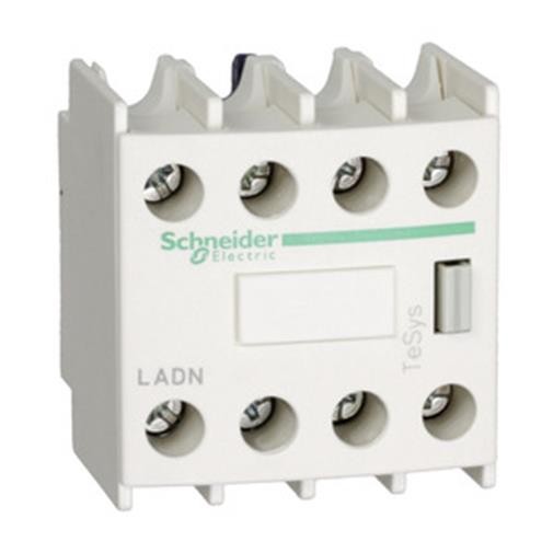 1St. Schneider Electric LADN40 Hilfsschalterblock, 4S, Schraubanschluss