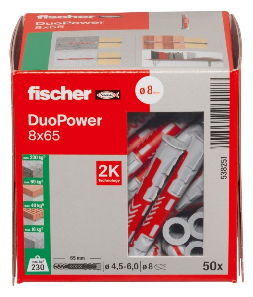 100St. FISCHER 538251 DuoPower 8x65 LD