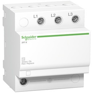 1St. Schneider Electric A9L15582 Überspannungsableiter iPF K 40, Typ 2, 3P, Imax 40kA, In 15kA, TN-C
