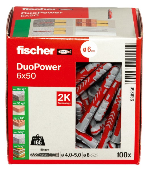 100St. FISCHER 538250 DuoPower 6x50 LD