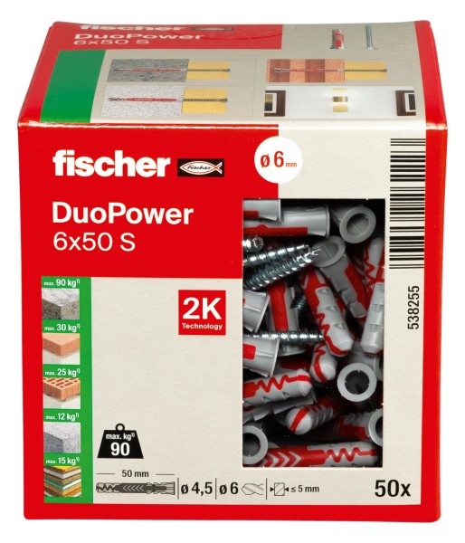 50St. FISCHER 538255 DuoPower 6x50 S LD