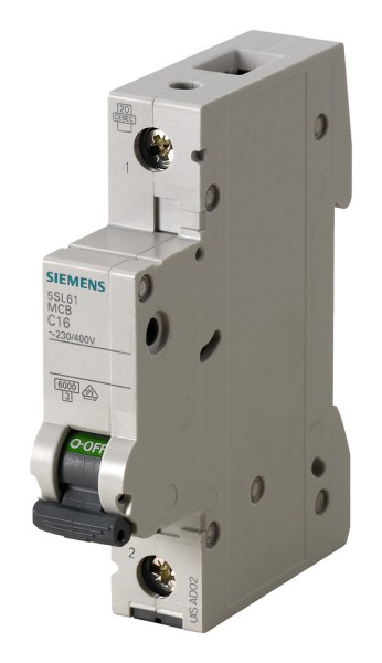 1St. Siemens 5SL6116-7 Leitungsschutzschalter 230/400V 6kA, 1-p
