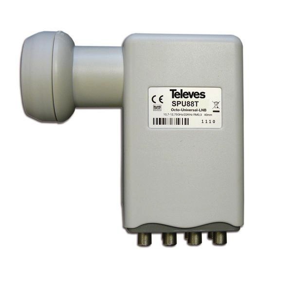 1St. Televes SPU88T Octo-Switch-Speisesystem 8 TN Feed 40 mm